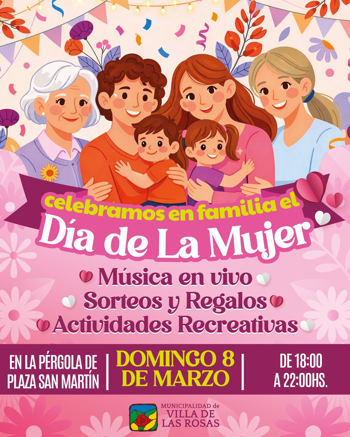  ¡CELEBRAMOS EN FAMILIA EL DÍA DE LA MUJER EN VILLA DE LAS ROSAS!
Este do