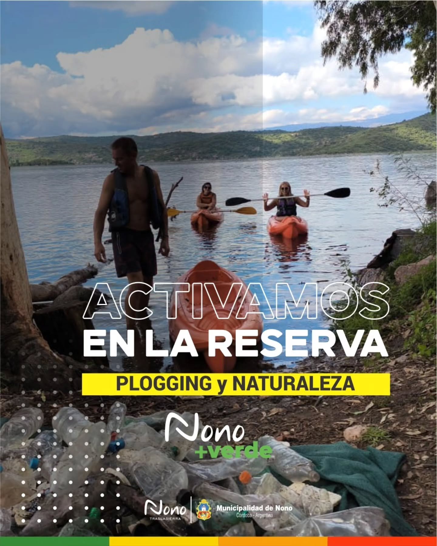 Lo que sacamos del agua no debería estar ahí.

Vivimos una jornada de plogging e