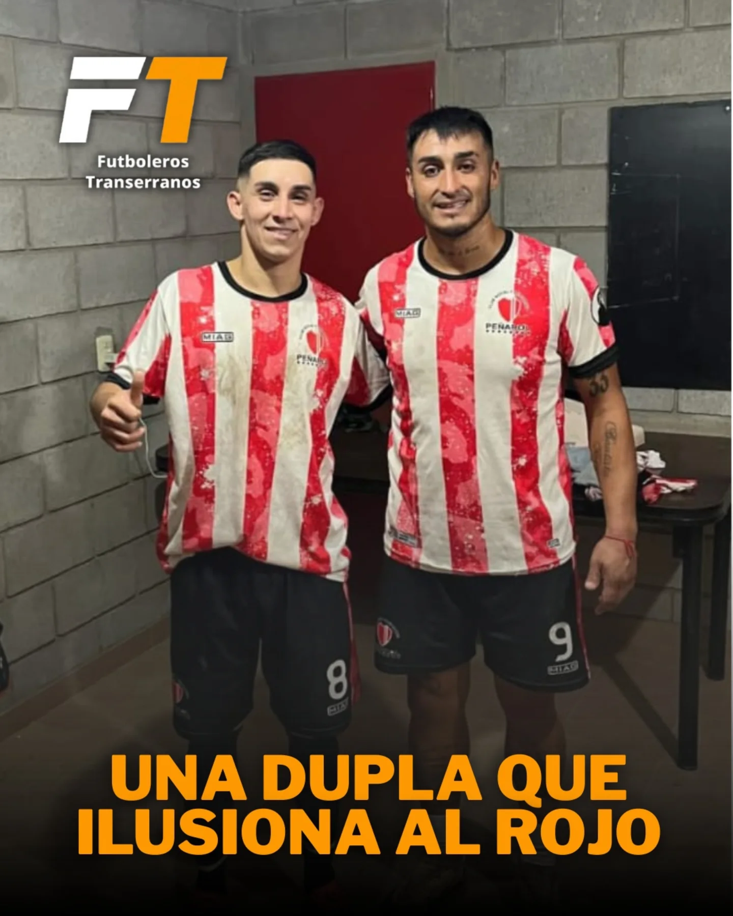 #LigaSanAlberto 

Una dupla que  empieza a tomar forma en Peñarol, el Rojo de Cu