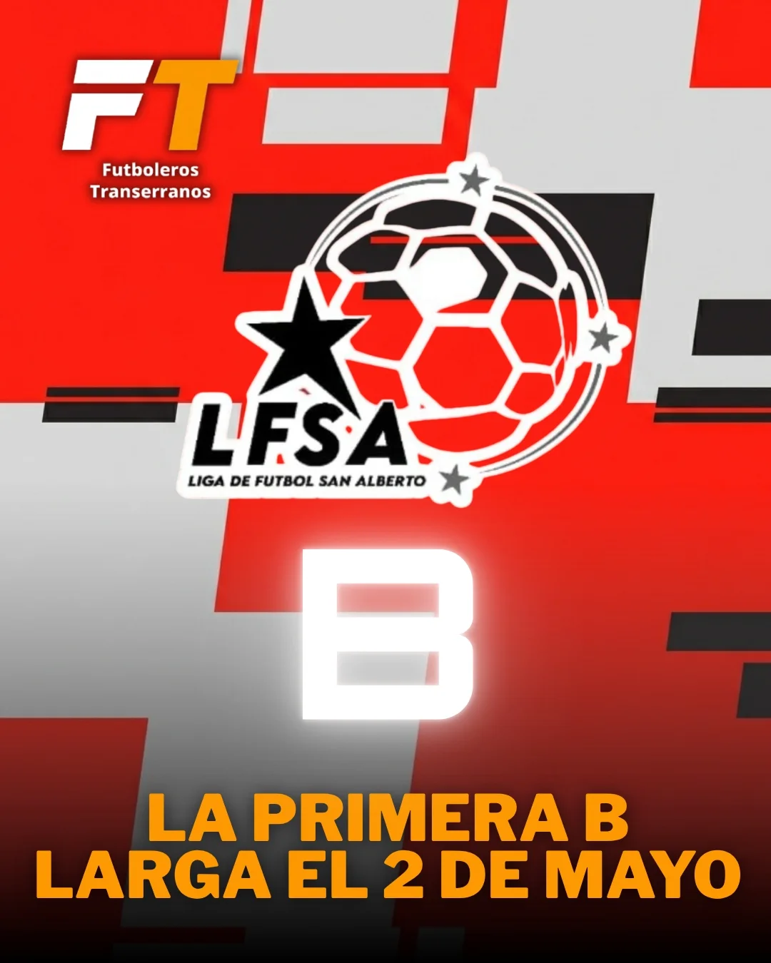 #ligasanalberto
Primera B: formato confirmado y todo listo para arrancar
Des