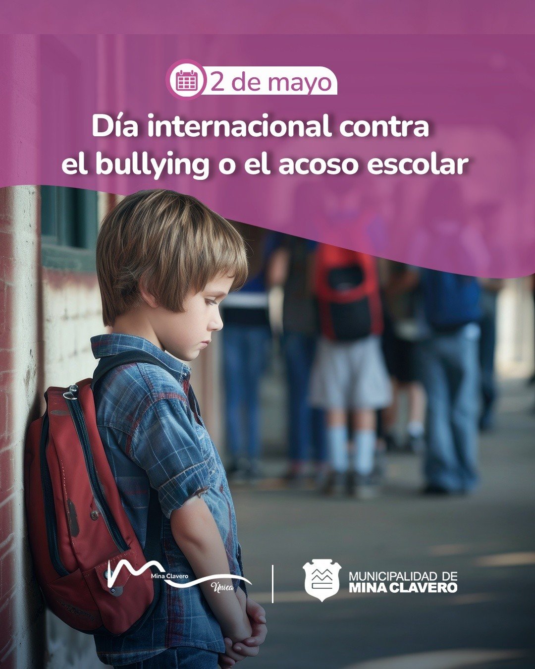 2 de mayo – Día Internacional contra el Bullying El bullying no es un ...
